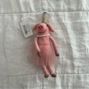 Felt Pig Ornament